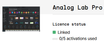 Arturia Analog Lab Pro